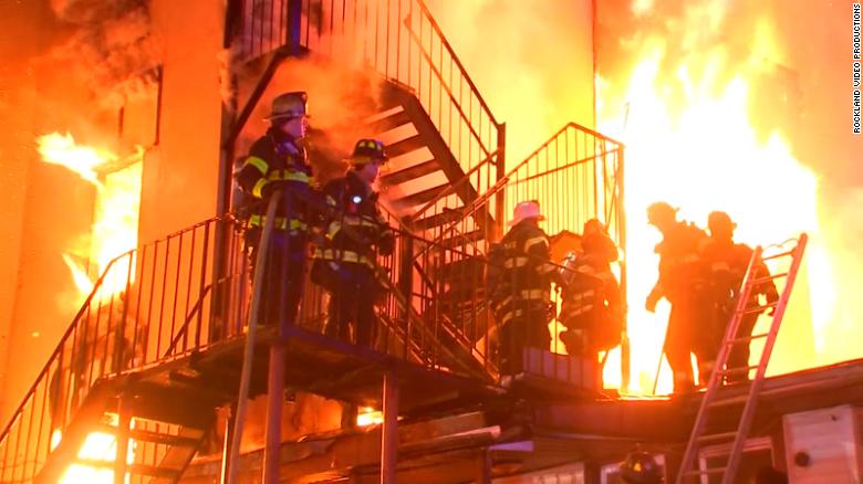USA: Firefighter And Residents Unaccounted For After NY Senior Centre Fire