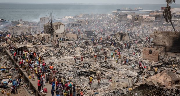Sierra Leone: Fire In Freetown Slum Displaces Thousands