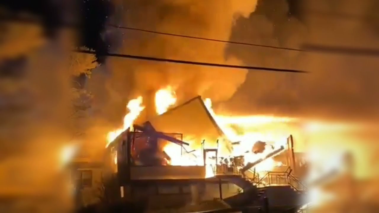VIDEO: A Massive Fire Destroys New York Nursing Home, Evacuation Underway