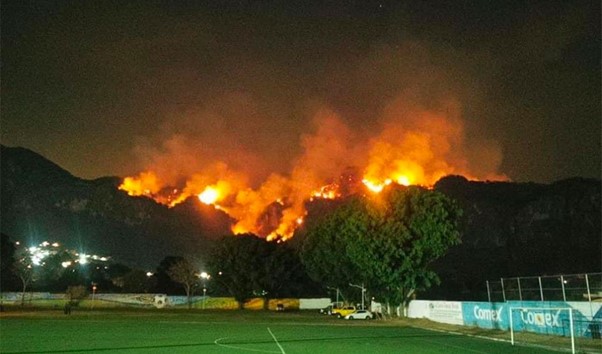 Mexico: Forest Fire In Morelos Continues To Spread