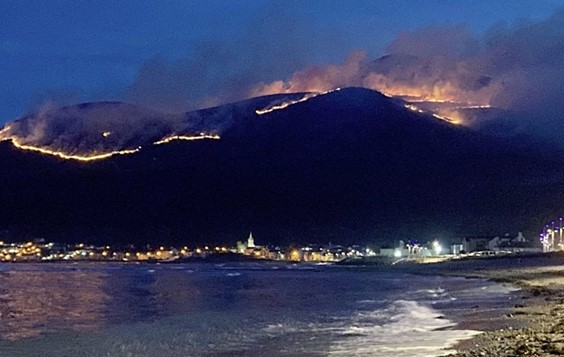 Ireland: Mourne Mountains Blaze Started Deliberately, Says Fire Service