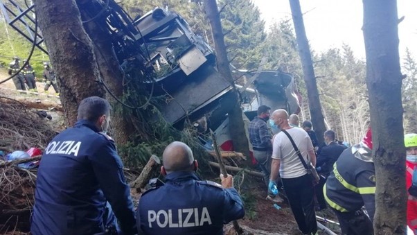 Italy: 14 Dead After Cable Car Falls Near Lake Maggiore