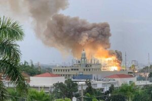 Peurto Rico Substation Fire