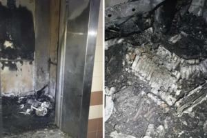 Singapore Lift Fire