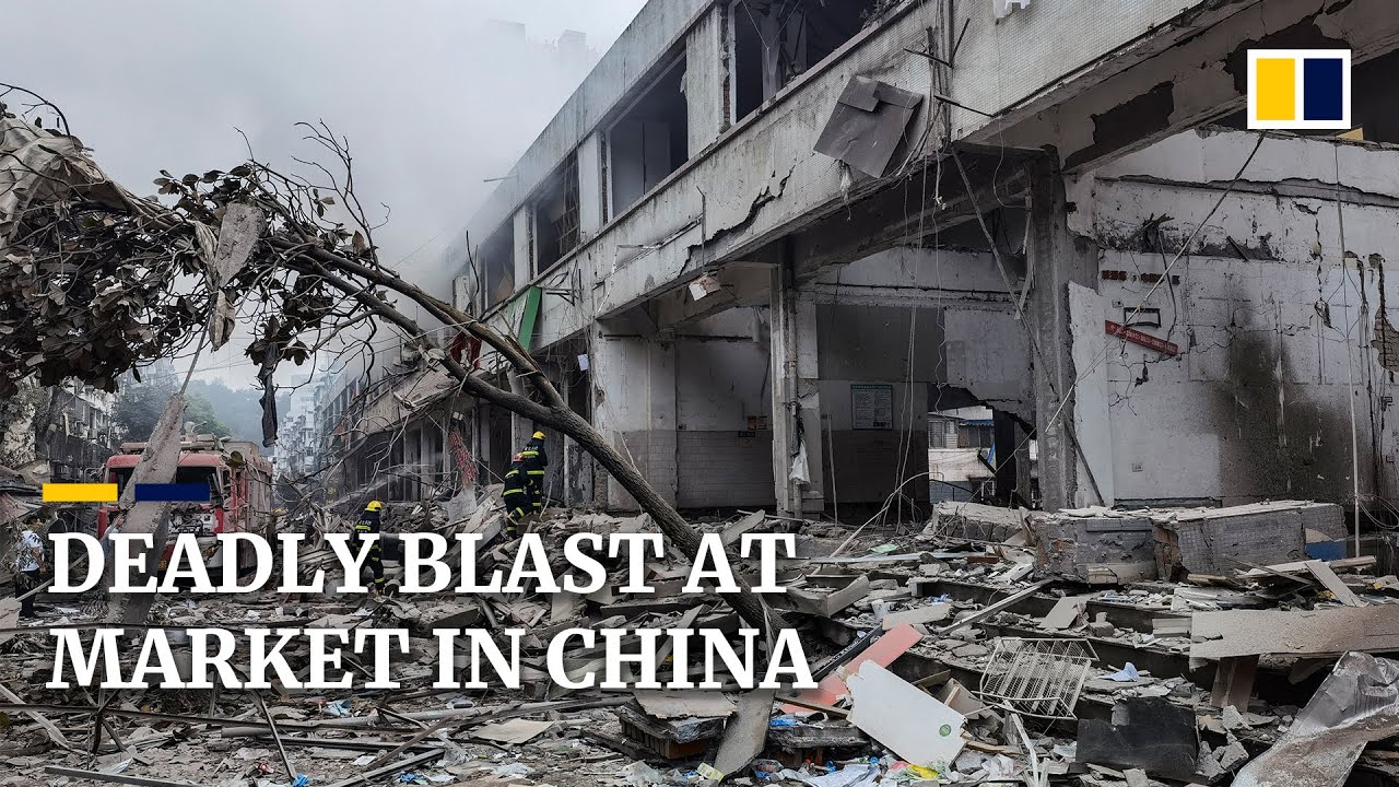 VIDEO: At Least 12 Killed, More Than 130 Injured In Gas Explosion At Central China Market