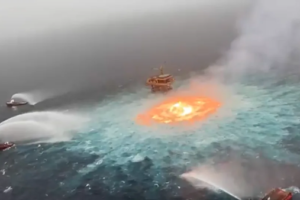 Gulf Of Mexico Fire