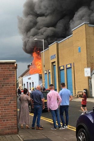 UK: Lightning Confirmed As Cause Of Strabane Fire