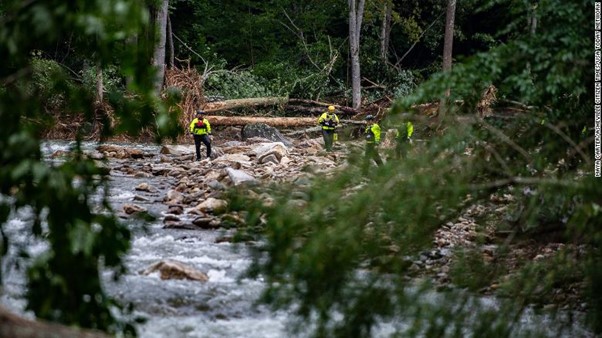 Search Continues After Tropical Depression Fred Slammed North Carolina County