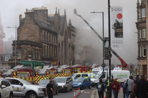 26 08 2021 Edinburgh Fire