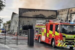 28 09 2021 Glenisk Factory Fire