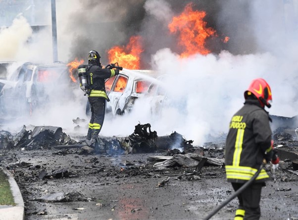 Milan Plane Crash: ‘Romanian Billionaire And Family’ Among Eight Killed