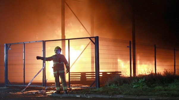 Northern Ireland: Rathenraw Industrial Estate Fire ‘deliberate’