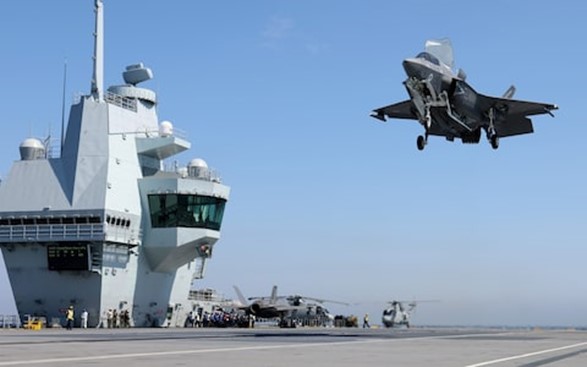 British F-35 Crashed Into Sea After Failing To Take Off, Leaked Video Reveals