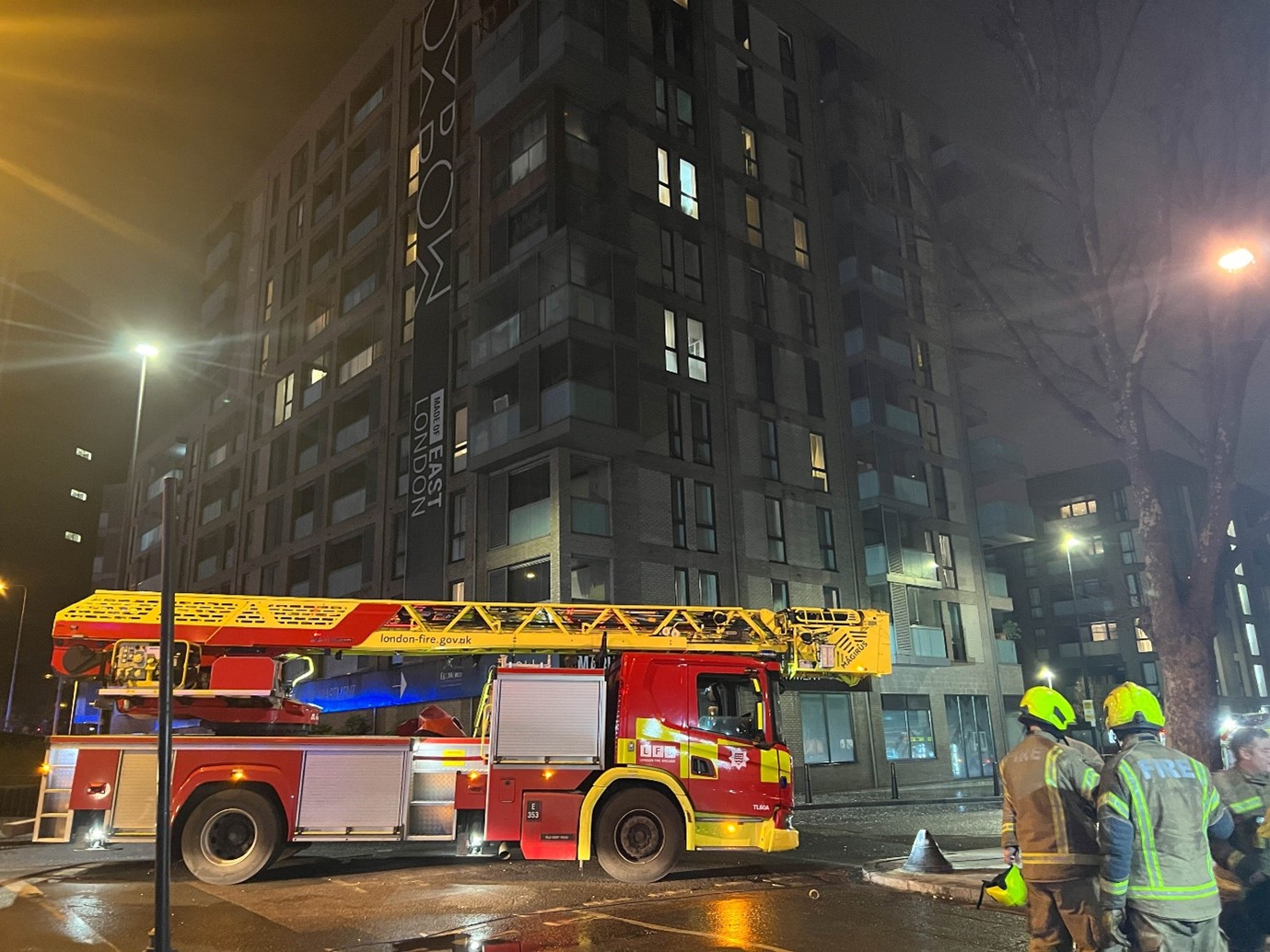 Four Pulled From Blaze As 70 Firefighters Battle Flames In Block Of Flats