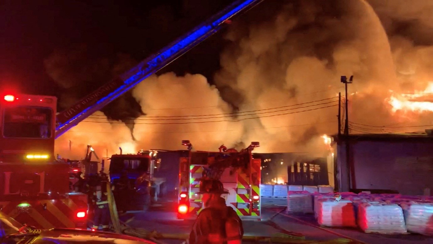 North Carolina Fertilizer Plant Fire Causes Fear Of Explosion, Area Evacuated