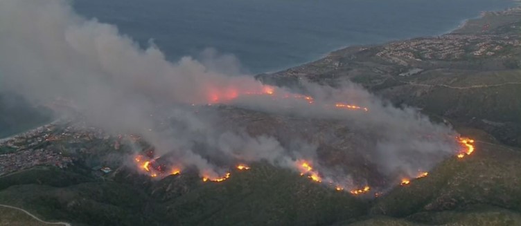 Massive Brush Fire Sparks In Laguna Beach, Residents Allowed To Return