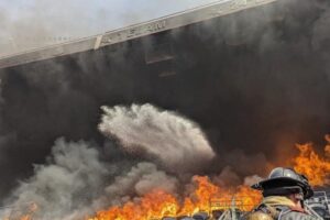 25 03 2022 Bronco Stadium Fire