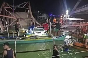 01 05 2022 Philippine Bridge Collapse Kills Four