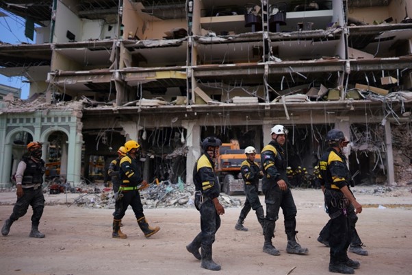 Cuban Hotel Blast Death Toll Rises To 35, Official Says