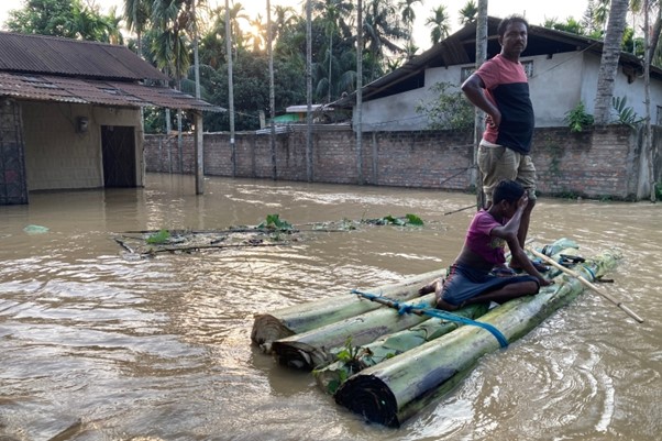 Widespread Misery In India’s Flooded Assam