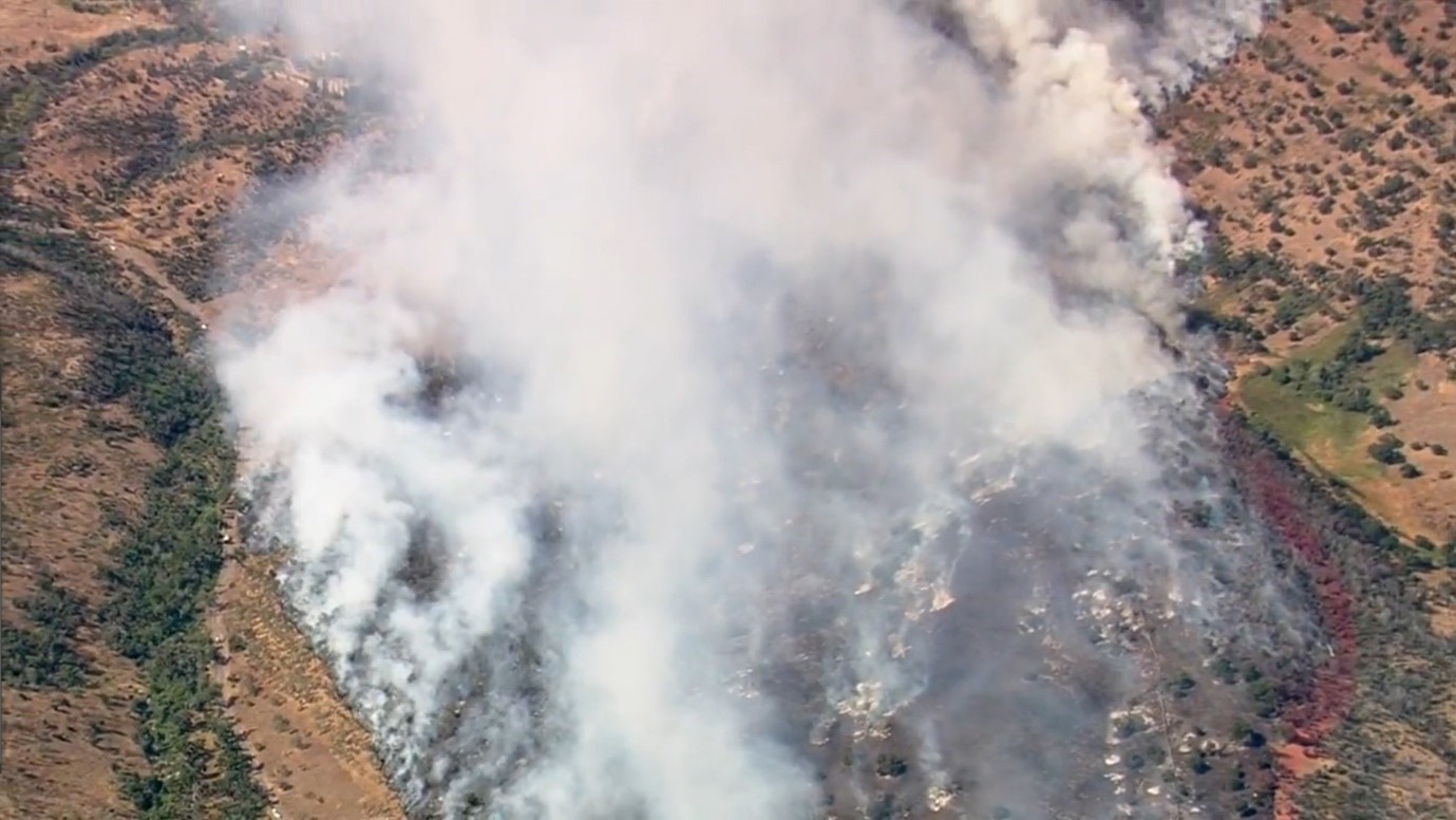 Old Fire In Napa County Spurs Evacuations Along Soda Canyon Road With Homes Threatened As Blaze Grows