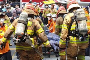 09 06 2022 South Korea Arson