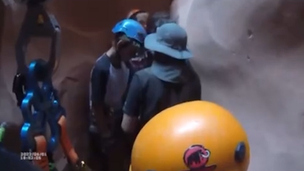 17 Children Rescued From ‘slot Canyon’ – 30 Hours After They Became Stuck