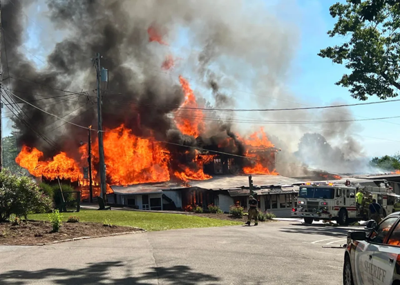 No One Hurt After Massive Fire Breaks Out At Maryland Summer Camp