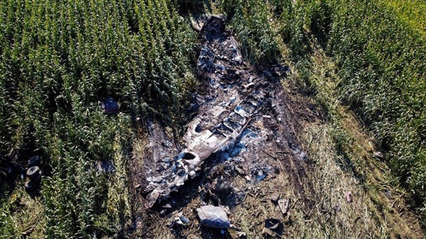 Plane Carrying Munitions Crashes In Greece Killing All Onboard