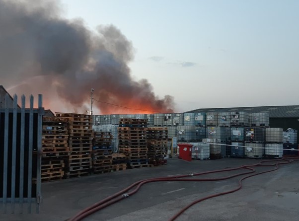 Fire Breaks Out At Chemical Plant In Cheshire