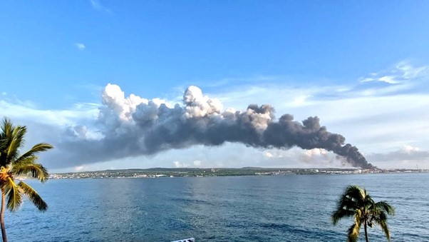One Dead, 122 Injured In Massive Fire At Cuban Oil Facility After Lightning Strike