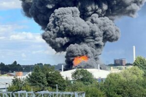 22 08 2022 Recycling Plant Fire