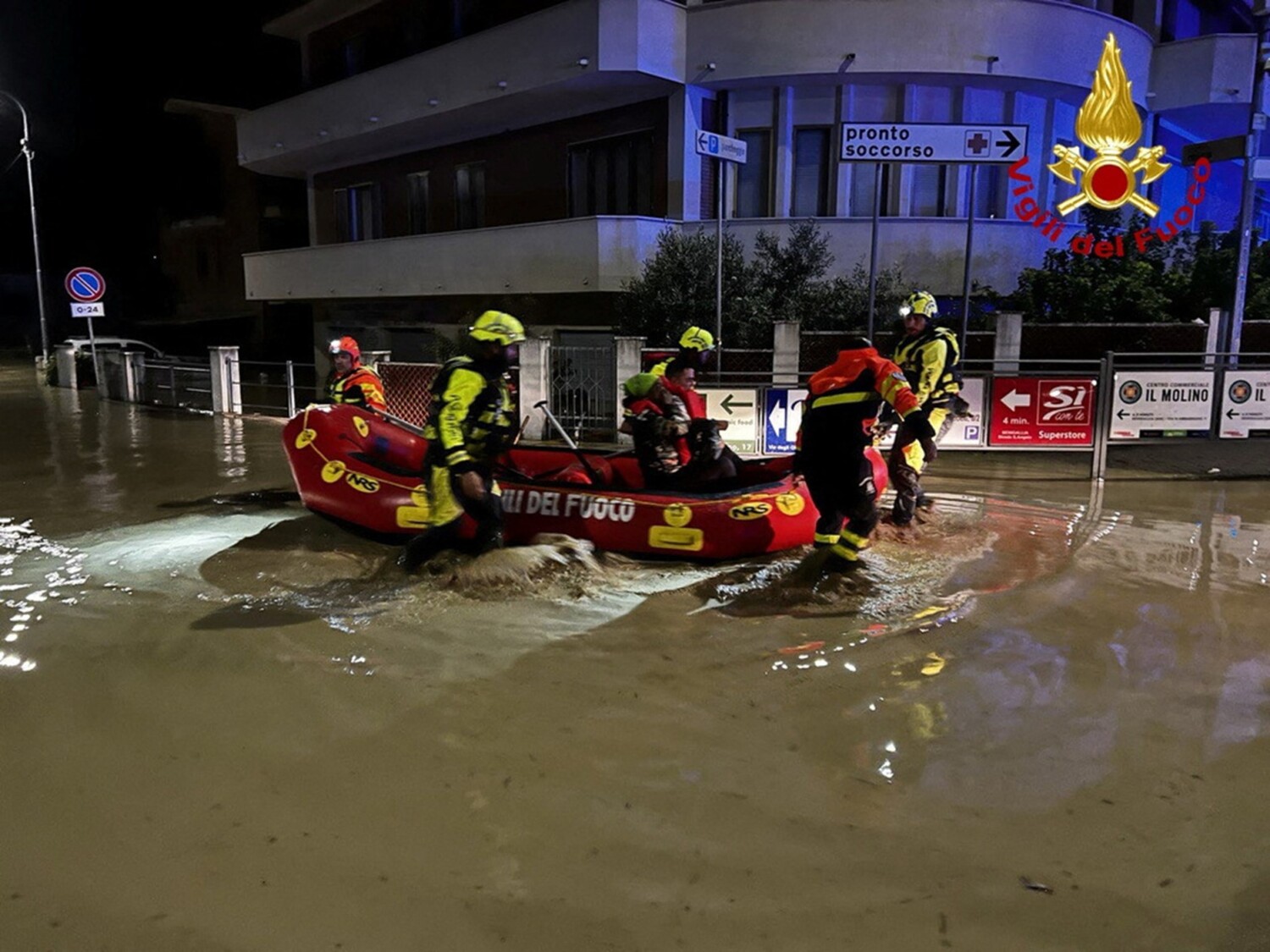 At Least Eight Dead As Flash Floods Hit Central Italy