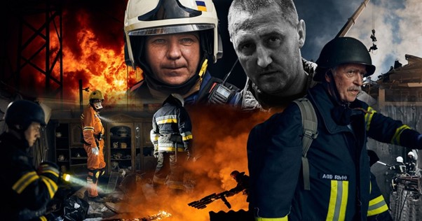 Incredible Pictures Reveal The Heroism Of Frontline Firefighters In Ukraine