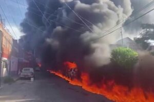 21 10 2022 Mexico Fuel Fire