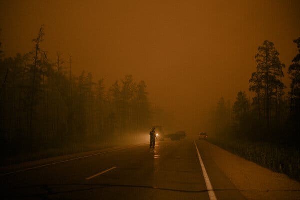 A Warming Siberia, Wracked By Wildfires, Nears A Crucial Threshold