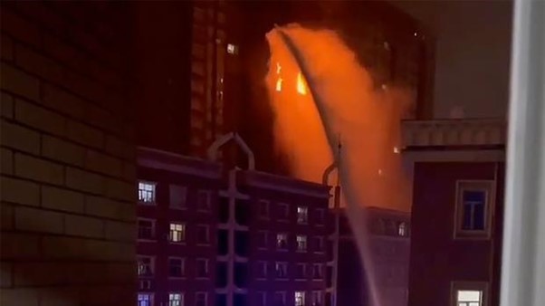 Ten Die In High-rise Apartment Fire Blamed On Extension Lead