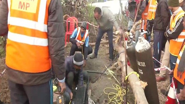 Madhya Pradesh: Race Against Time To Save India Boy Stuck In Well