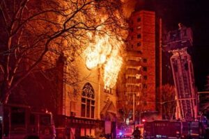 06 01 2022 Portland Church Fire