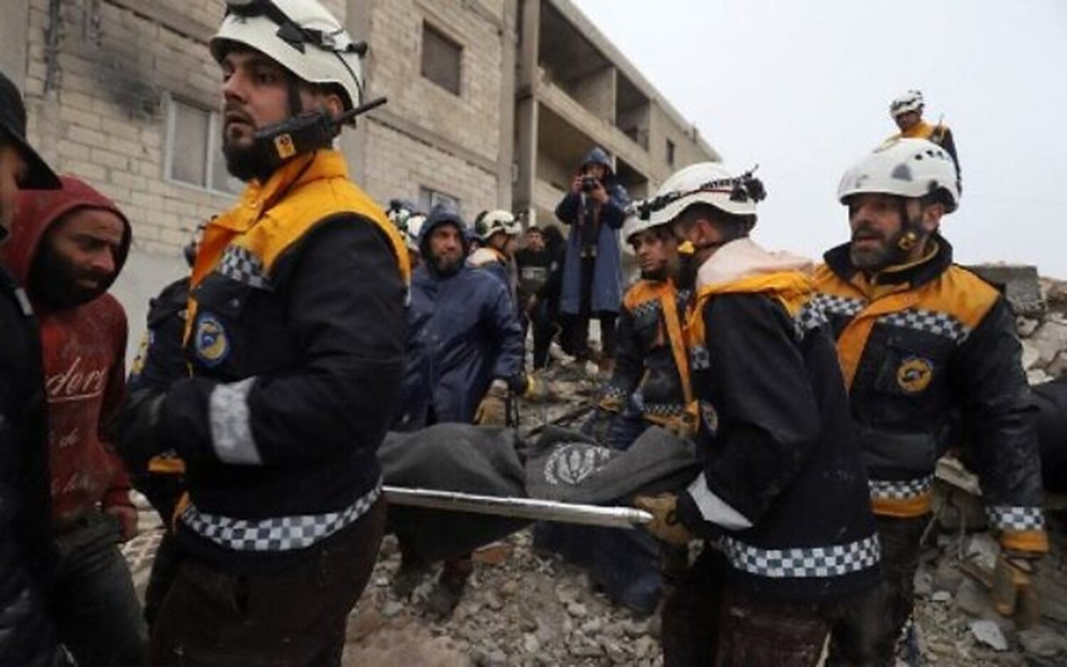 White Helmets Rescue Team Says Syria ‘in A State Of Catastrophe’ After Quake