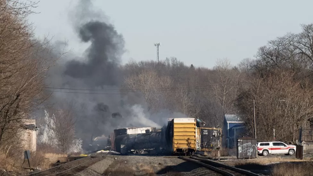 Ohio Train Crash Leaves Small Town In Fear Of Toxic Fallout