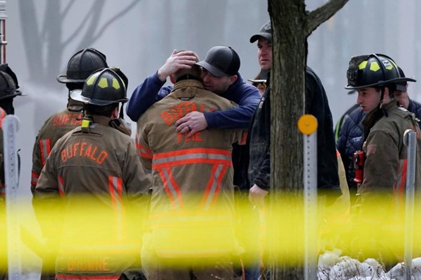 Buffalo Firefighter Dies While Battling Downtown Blaze