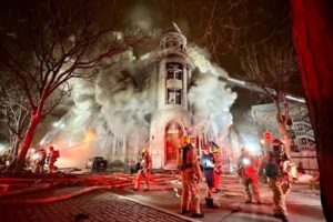 17 02 2023 Old Montreal Fire