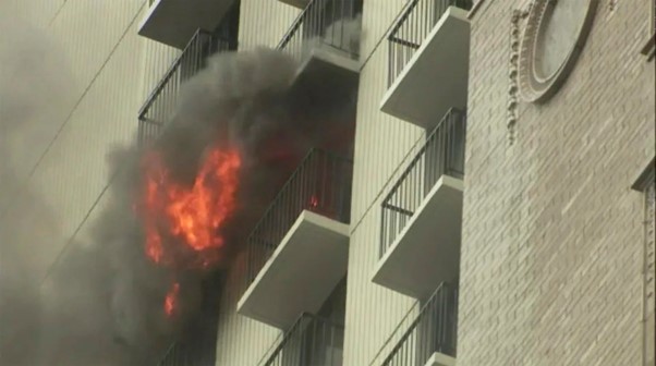 Chicago Firefighter Dies After Battling High-rise Blaze