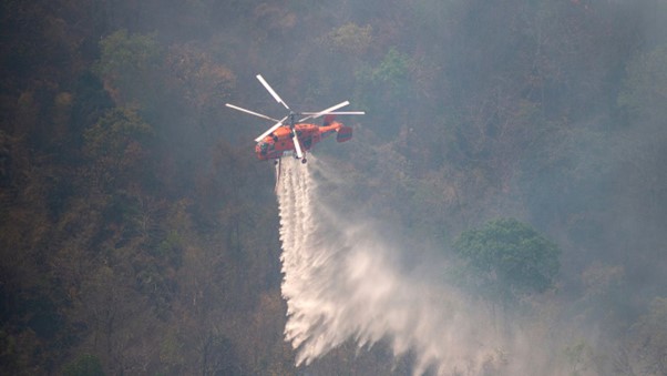 Smoke From Forest Fires Blankets Northern Thailand In Thick Pollution