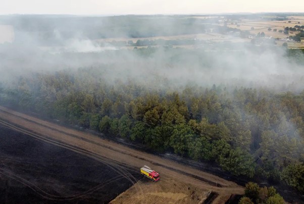 Risk Of Wildfires Over England And Most Of Wales Raised To ‘very High’ Amid Sweltering Heatwave