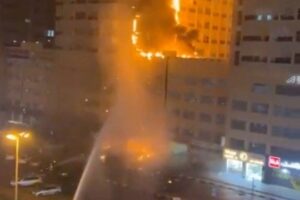 27 06 2023 UAE Tower Block Fire