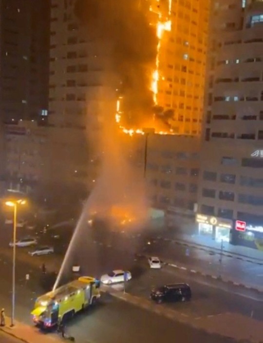 Massive Inferno Engulfs High-rise Apartment Tower