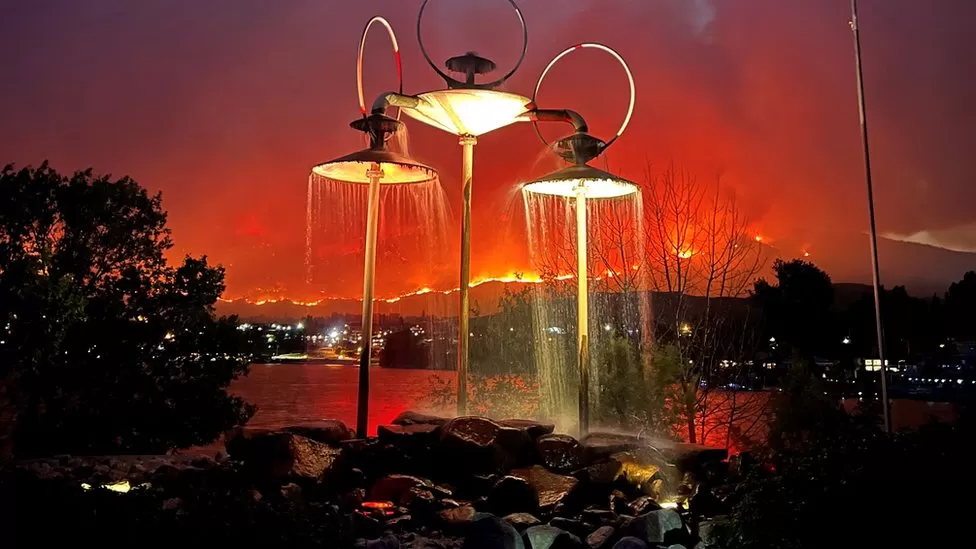 Canada Wildfire: Firefighter Dies Tackling British Columbia Blaze