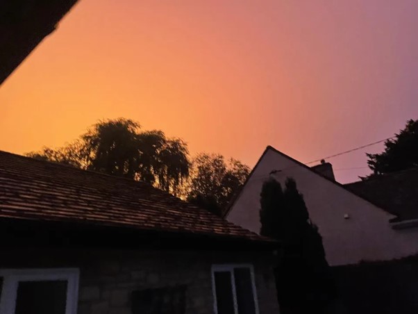 Lightning Strike Causes Huge Explosion At Recycling Plant In Oxfordshire